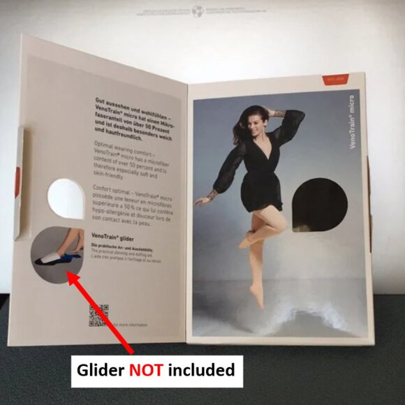 Bauerfeind VenoTrain Micro Compression Stockings (Black) - Picture 8 of 14